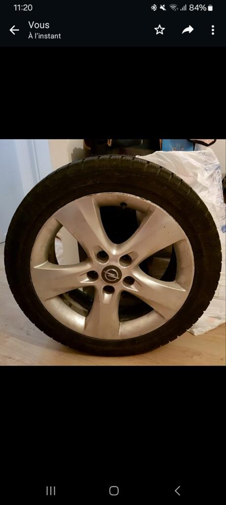 3 Roue 17 pouces avec jantes, opel Astra J 1.7 cdti, Tickets & Billets