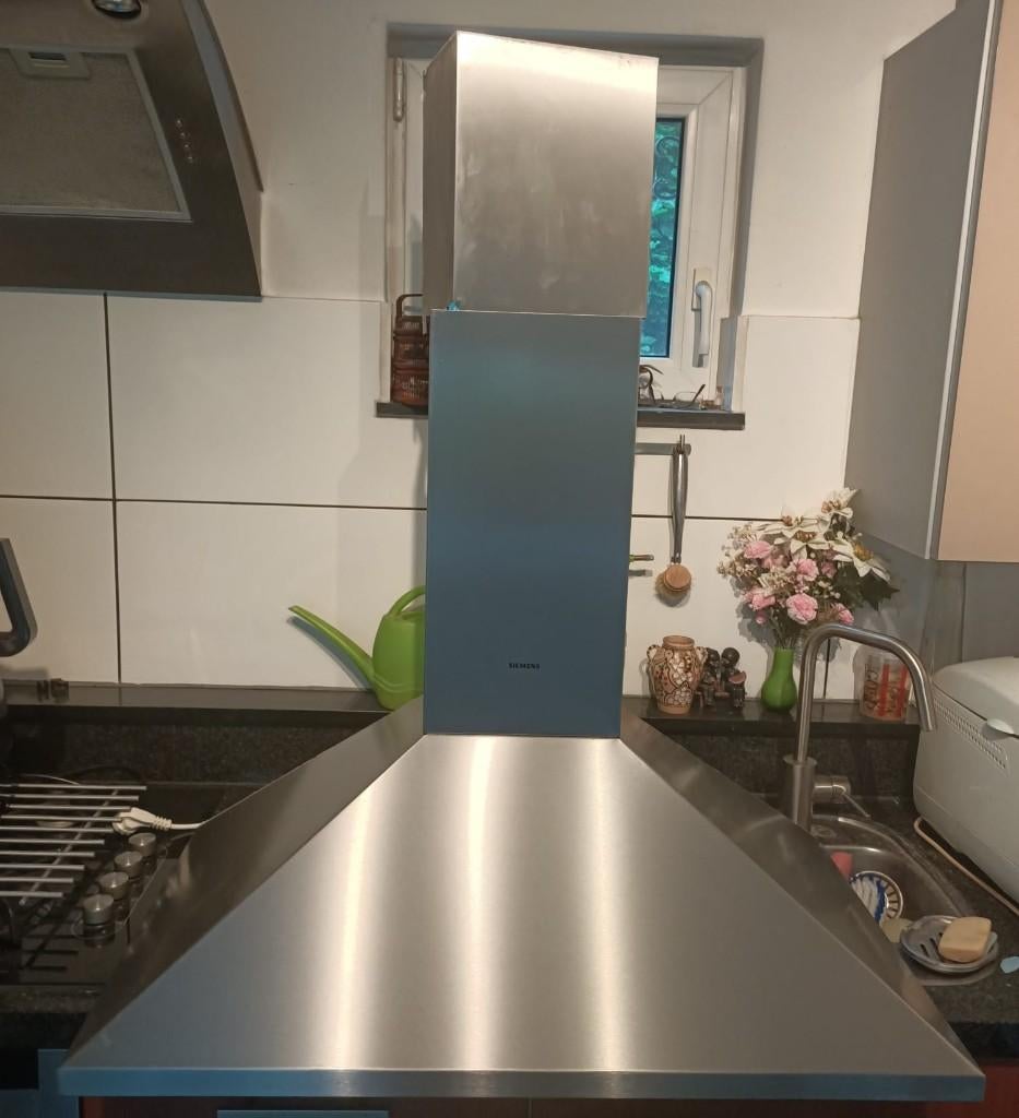 rvs afzuigkap 90 cm wasemkap afzuiging keuken schouwkap € 79, Ophalen, Gebruikt