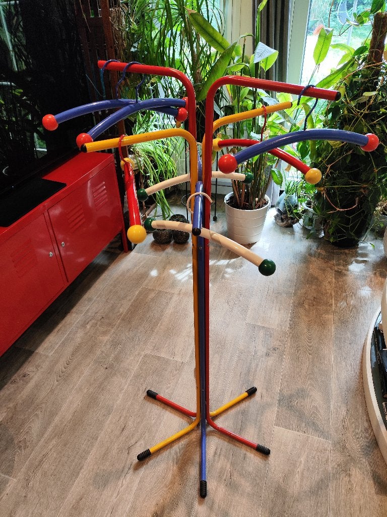 Vintage IKEA Plagg Kinderkapstok & 7 Metalen Hangers, Huis en Inrichting, Woonaccessoires | Kapstokken, Kinderkapstok, Kunststof