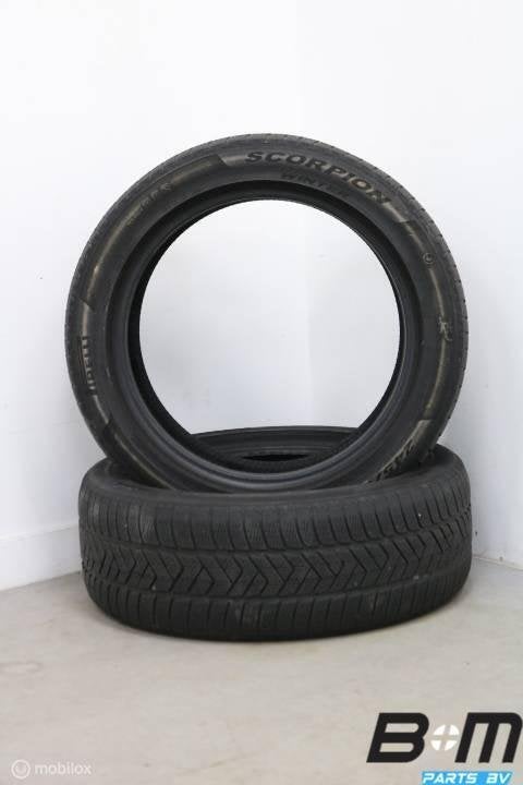 2 x 2455020 105H Pirelli Scorpion Winter 4.5mm 245 50 20, Pneu(s), Utilisé