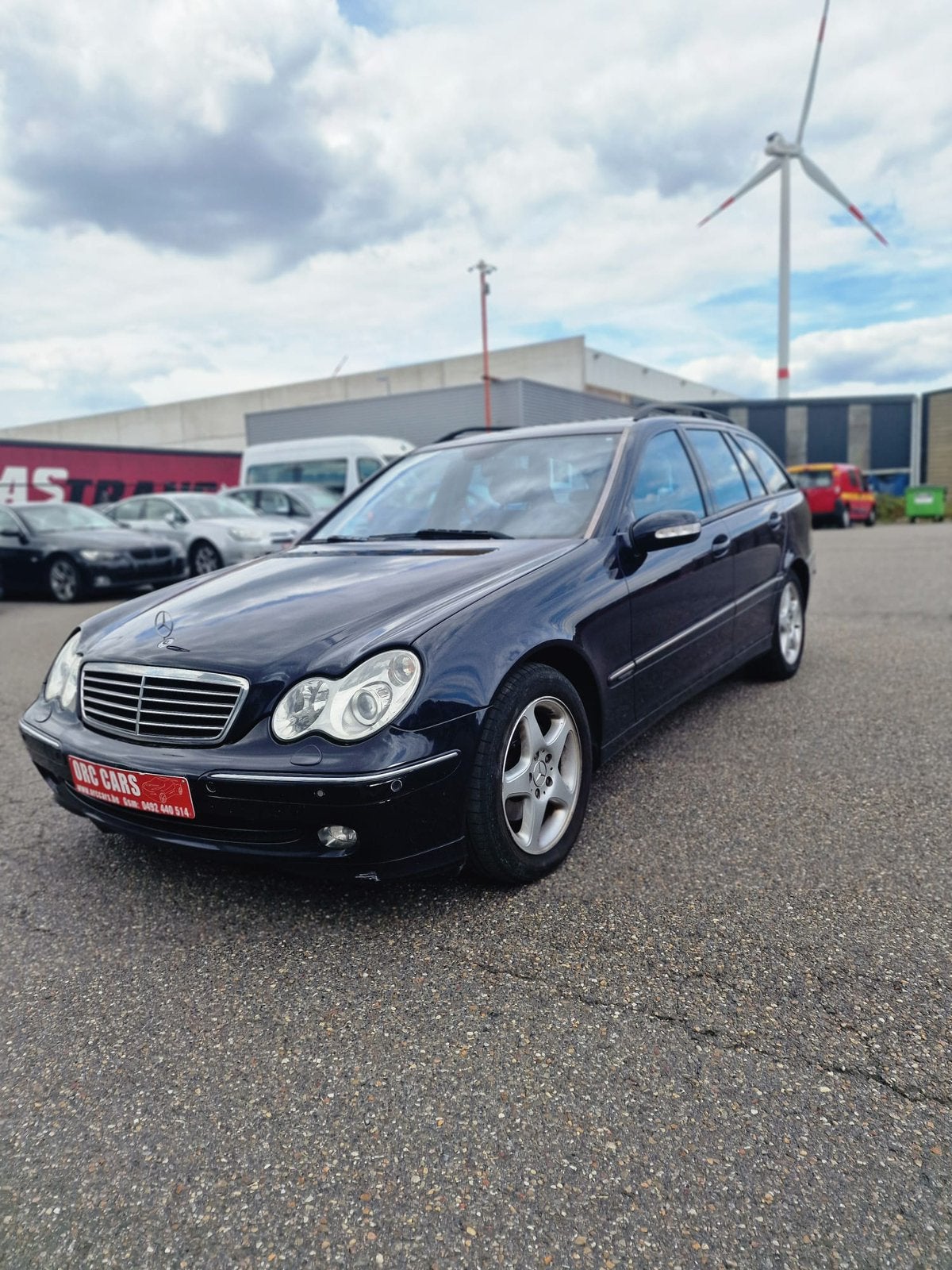 Mercedes-Benz C 220 CDI Avantgarde Automaat Keuring 2027, Auto's, Mercedes-Benz, Automaat, Dealer onderhouden, Zwart, Blauw