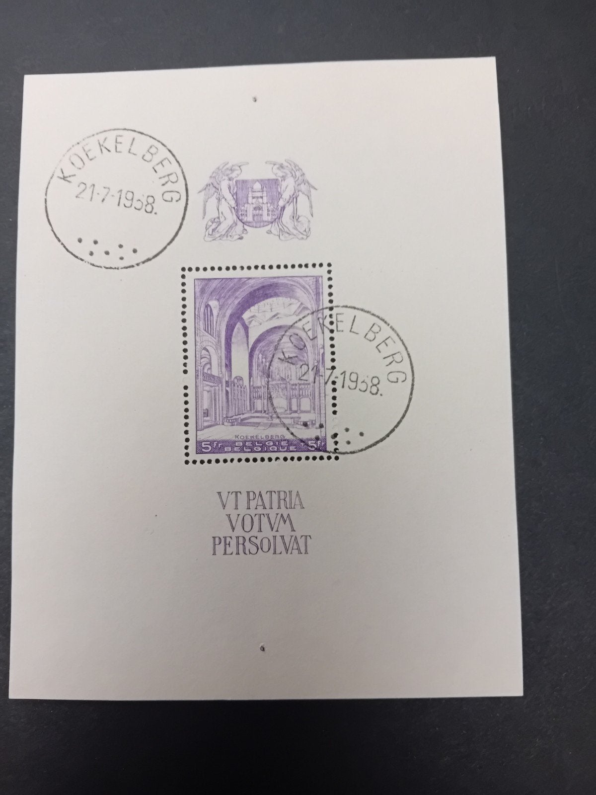 Belgique Bloc 9 estampillé lot 79B, Timbres & Monnaies, Timbres | Europe | Belgique, Enlèvement ou Envoi, Oblitéré