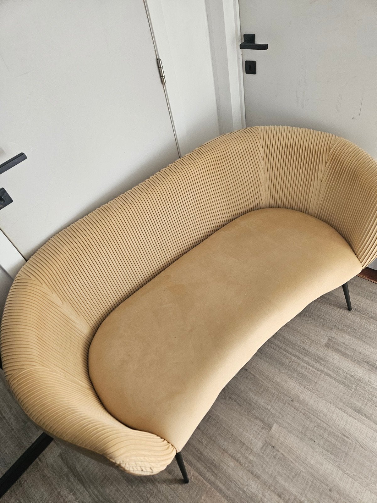 Design zeteltje 110cm op 75cm, Huis en Inrichting, Ophalen, Tweepersoons, 75 tot 100 cm, Zo goed als nieuw