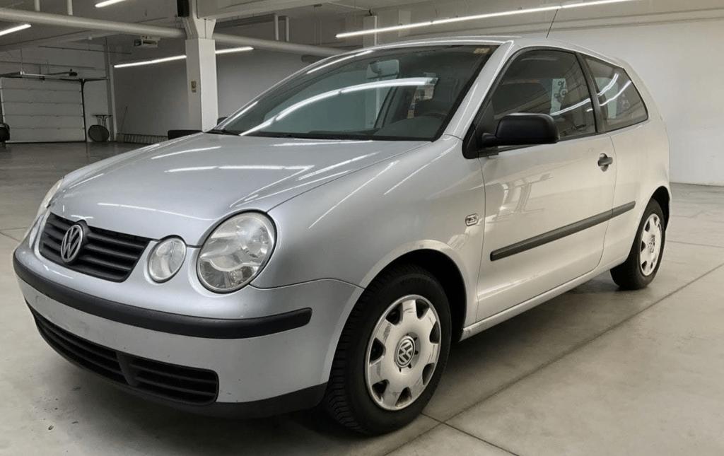 VW Polo 1.2i 12V 65 PK Benzine Euro4, Voorwielaandrijving, Stof, 48 kW, Grijs
