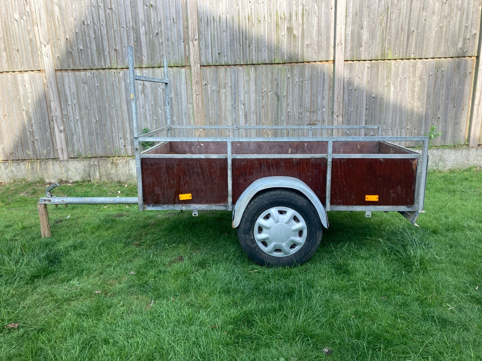 Te koop: aanhangwagen 2,00 m x 1,00 m rijbewijs B, Auto diversen, Aanhangwagen-onderdelen, Zo goed als nieuw, Ophalen