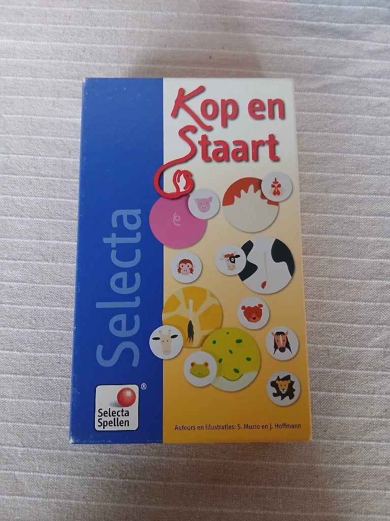 Jeu de plateau Head and Tail, 1 ou 2 joueurs, Enlèvement, Utilisé, Selecta