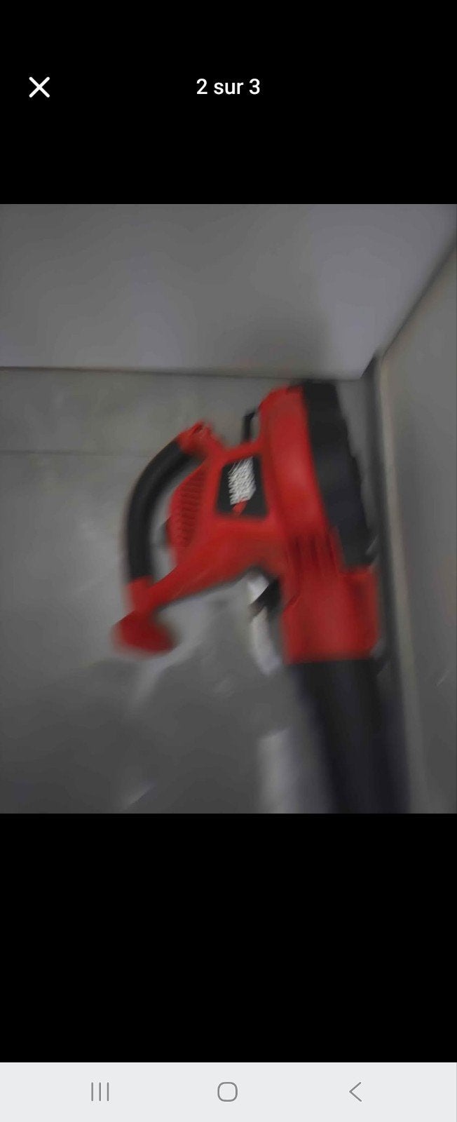 souffleur Black et decker, Enlèvement, Comme neuf, Autres types