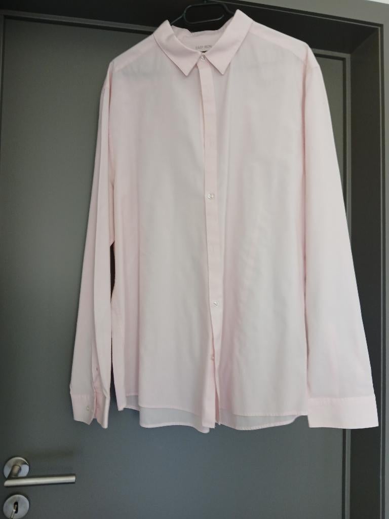 Herenhemd h&m maat xxl slim fit, Kleding | Heren, Overhemden, Ophalen of Verzenden, Zo goed als nieuw, Overige halswijdtes, Roze
