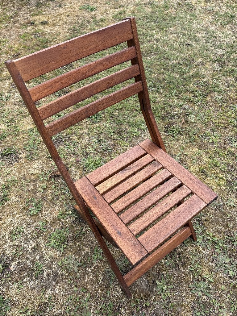 Tuinset Ikea Nämmarö (tafel en 4 stoelen), Tuin en Terras, Ophalen, Meer dan 8 zitplaatsen, Zo goed als nieuw, Tuinset