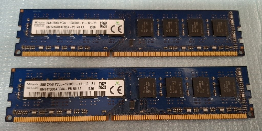 16gb DDR3 (2x 8gb kit) voor desktops, Console, Info@retrogamed.be, RetroGamed, DDR3