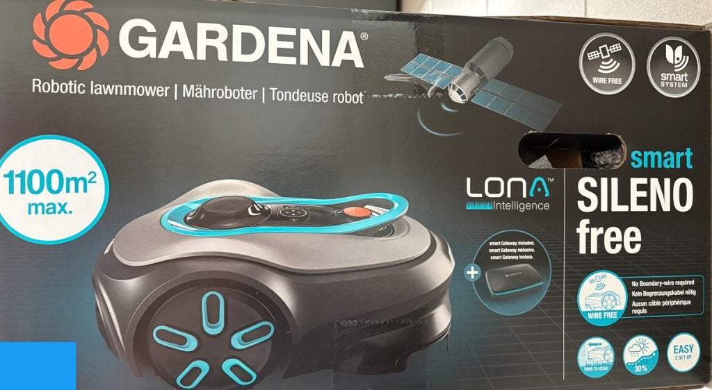 Robotmaaier Gardena Sileno Free 1100, Ophalen, Nieuw, Gardena, Bestuurbaar via app