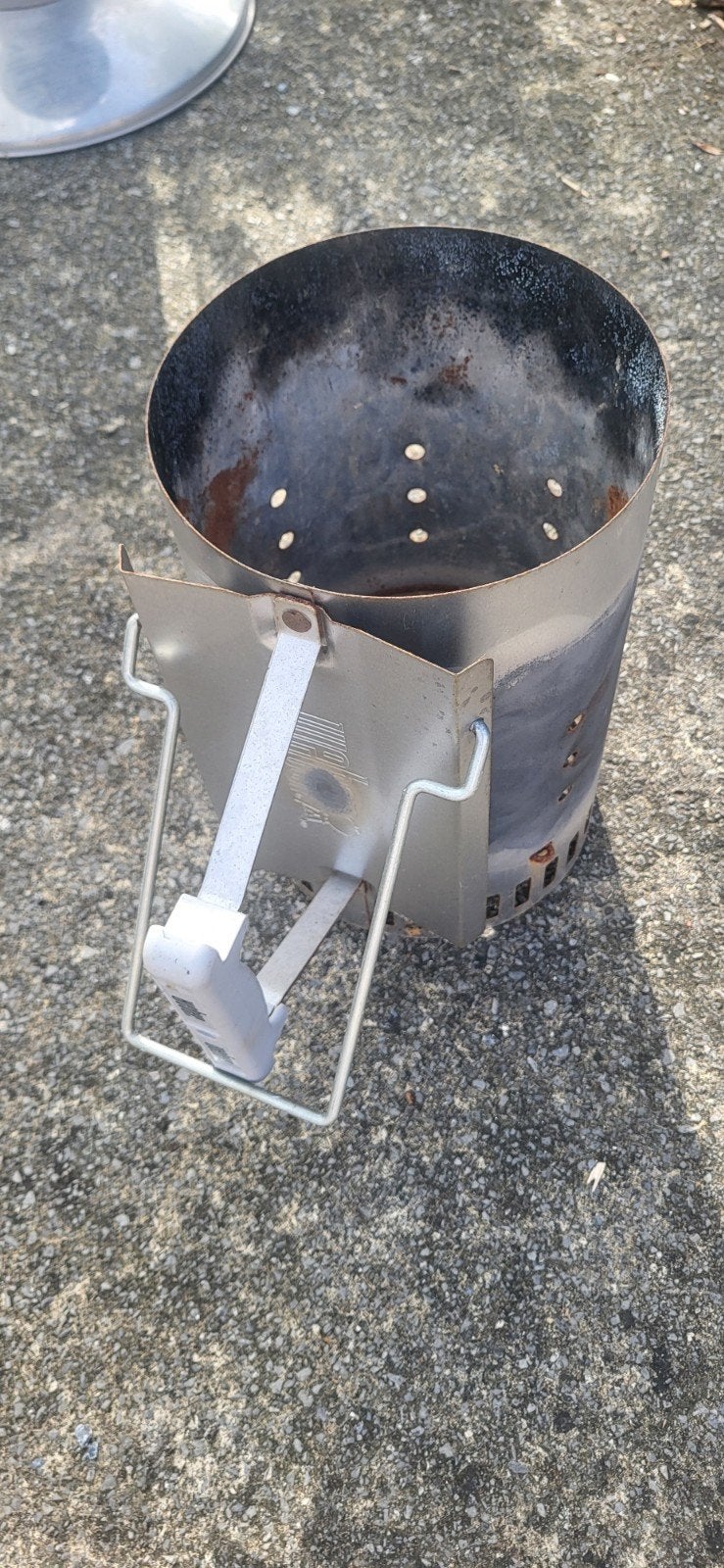 allume charbon barbecue, Enlèvement
