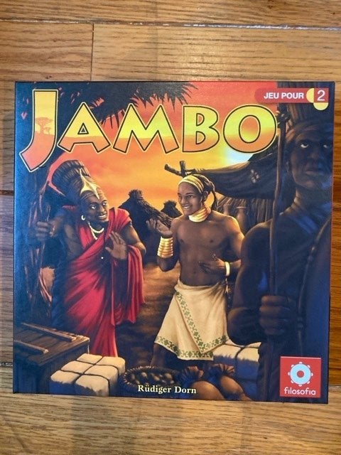 JAMBO - super jeu 2 joueurs - VF état neuf, Enlèvement ou Envoi