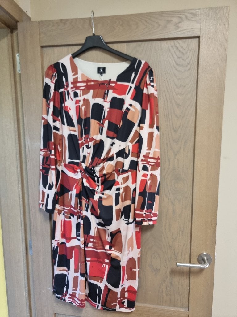 Jurk k-design maat xl nieuw, Kleding | Dames, Meerkleurig, Maat 46/48 (XL) of groter, Nieuw, Ophalen of Verzenden