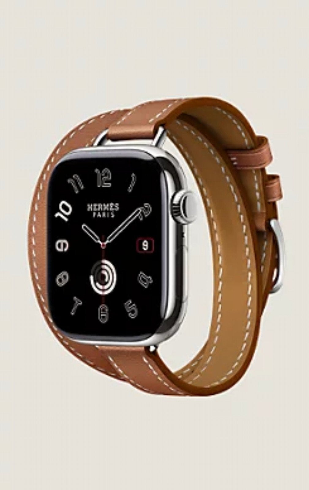 Hermès Apple Watch Series 7  - 41mm - Silver, Bijoux, Sacs & Beauté, Montres connectées, Étanche, Enlèvement ou Envoi, Apple Watch