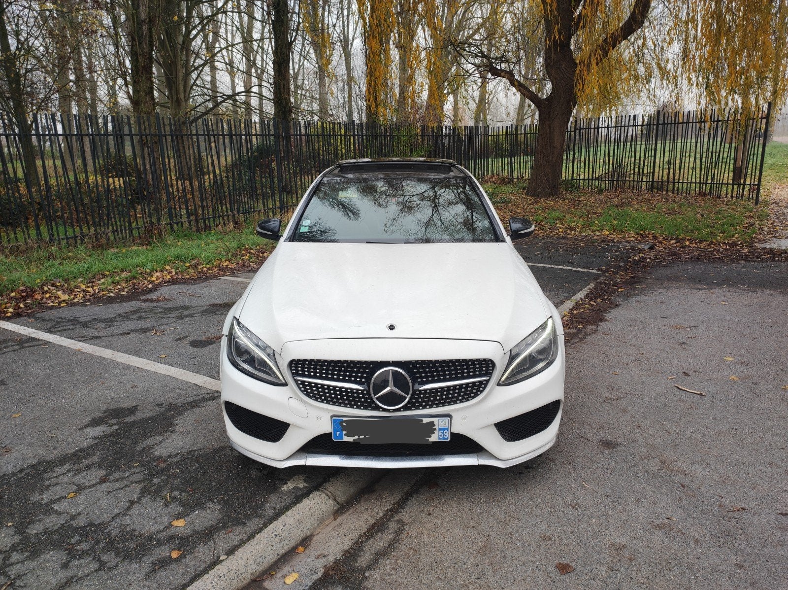 mercedes classe c 220 CDI BLUETEC PACKS AMG, Autos, Cuir, Achat, Noir, 5 portes