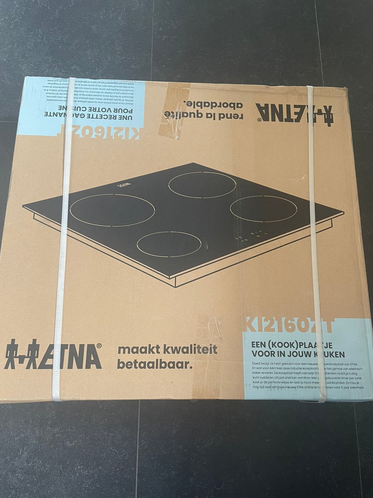 Kookplaat Etna, Electroménager, Enlèvement ou Envoi, 4 zones de cuisson, Encastré, Utilisé