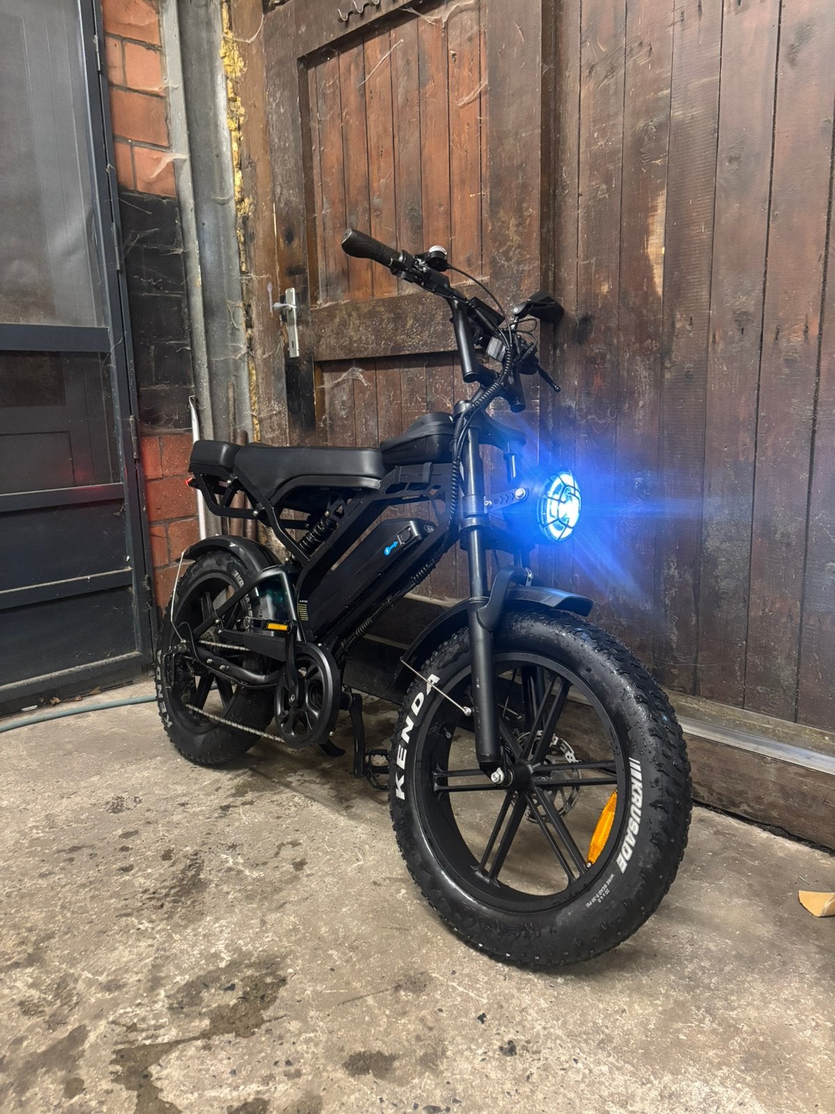 Fatbike V20 pro 25kmpu / 50 kmpu gashendel, Enlèvement, Utilisé, 50 km par batterie ou plus