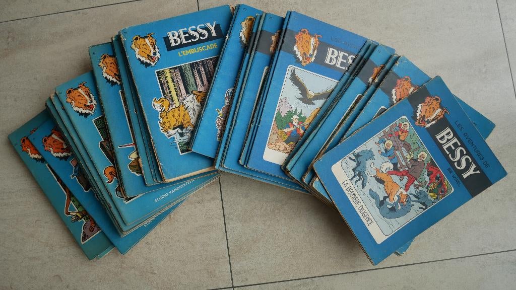 BD anciens Bessy, Livres, BD, Utilisé, Plusieurs BD, Enlèvement ou Envoi