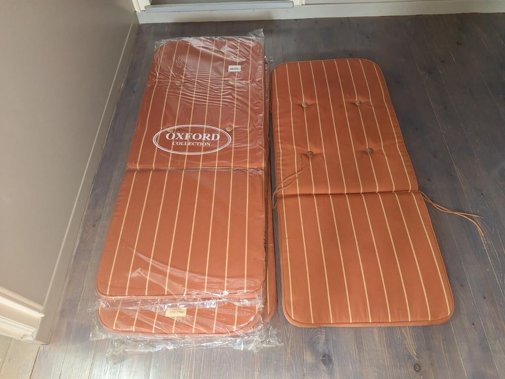 4 tuinstoelkussens, Tuin en Terras, Ophalen