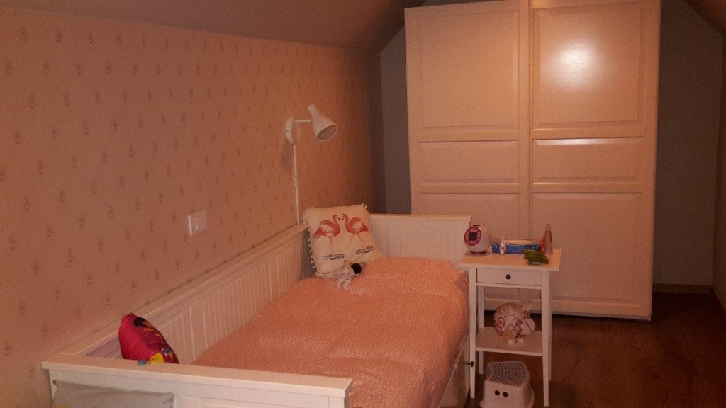 Bedbank wit Hemnes IKEA, Une personne, Utilisé, Enlèvement, 80 cm