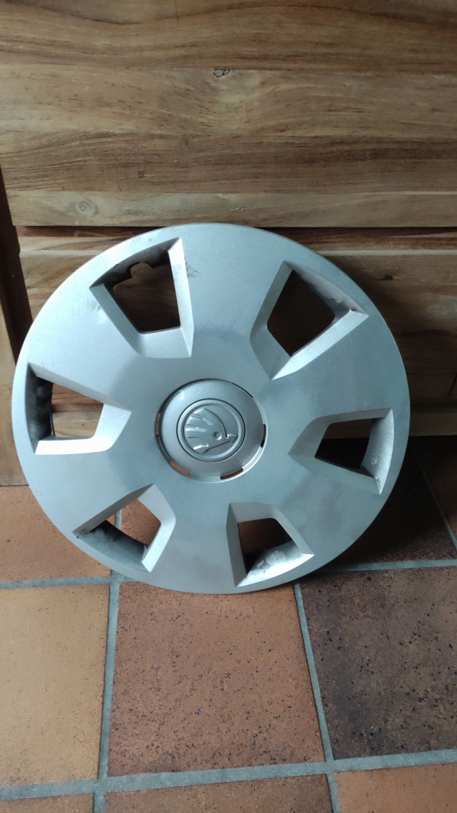 Skoda wieldop r16, Auto diversen, Ophalen, Gebruikt