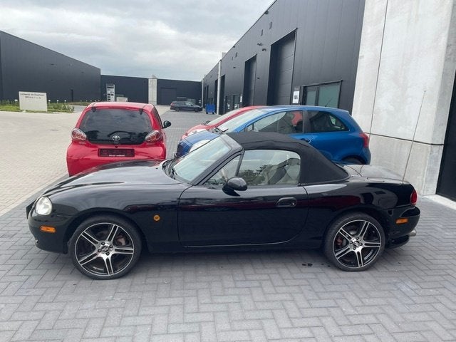 Mazda MX5 1.8I Memories, Manuele 5 bak, Leder, Garantie, Auto's, Lederen bekleding, Achterwielaandrijving, Beige, 4 cilinders
