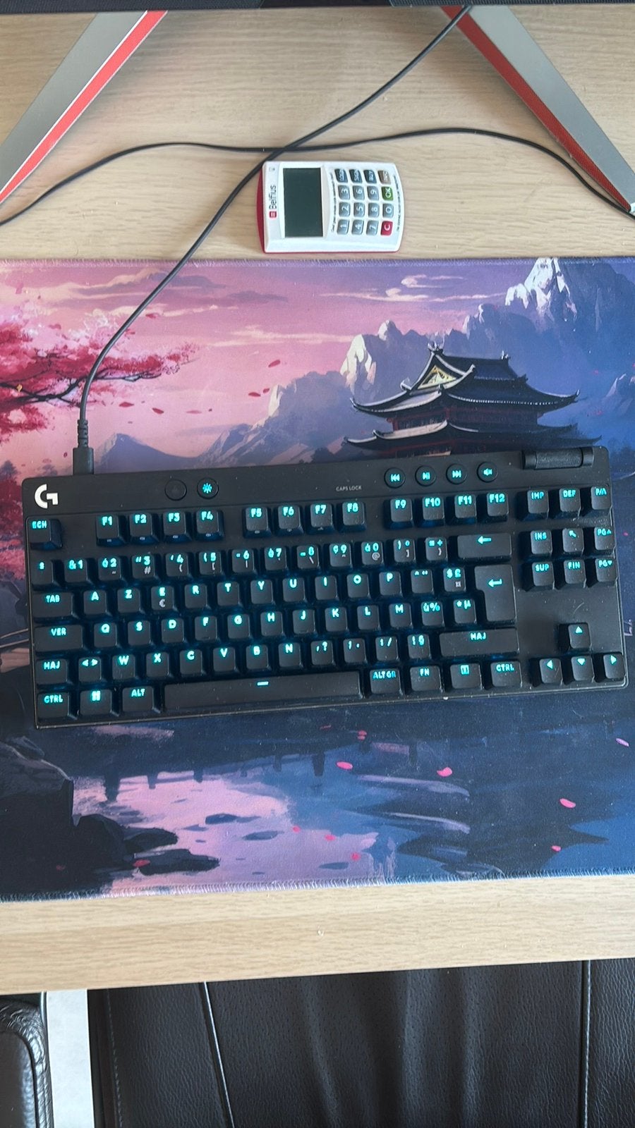 Clavier logitech pro x tkl rapid magnetique, Ophalen, Zo goed als nieuw