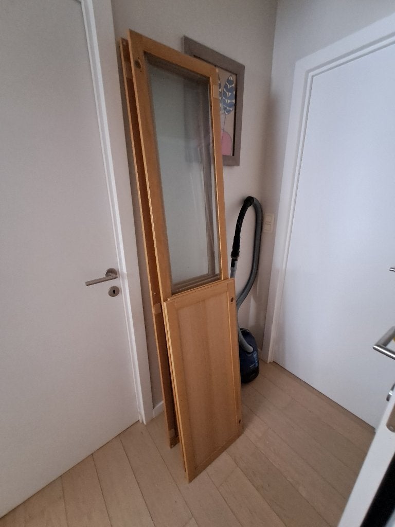 Lot de 6 portes pour bibliothèque billy, Maison & Meubles, Utilisé, Chêne, Moins de 50 cm, 150 à 200 cm