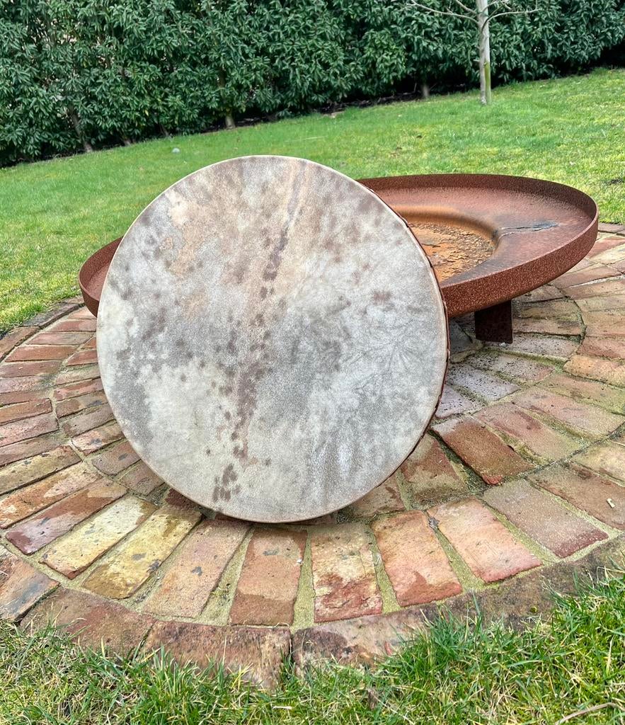 Sjamaan drum edelhert( perkament ) 50cm, Muziek en Instrumenten, Instrumenten | Toebehoren, Nieuw, Ophalen of Verzenden