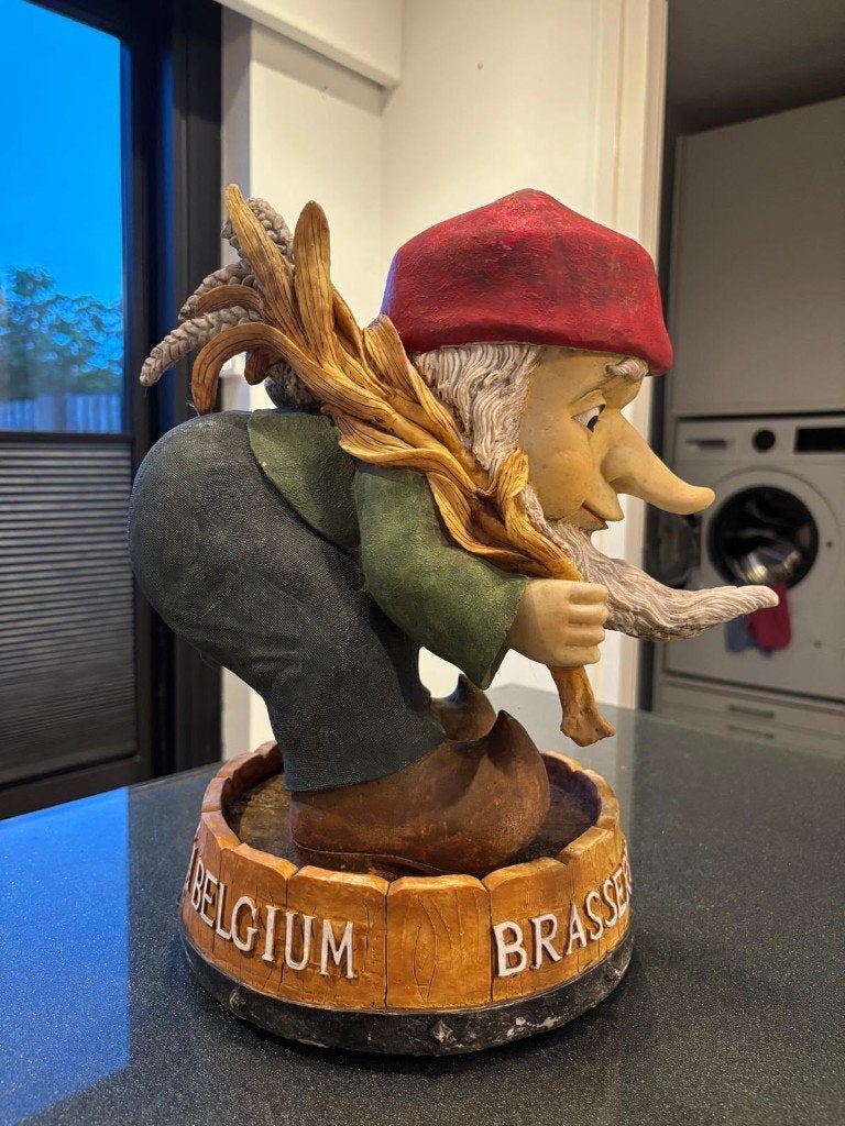 la chouffe, Ophalen, Gebruikt, Reclamebord, Plaat of Schild, Overige merken