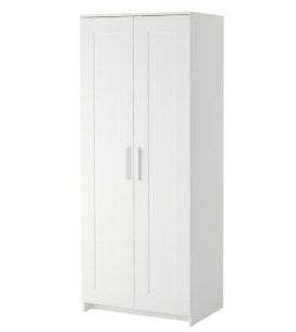 Armoire IKEA BRIMNES à 2 portes, blanche, 7850190cm, Maison & Meubles, Enlèvement, Comme neuf