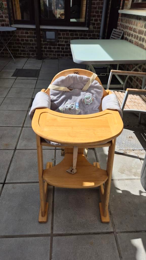 Mooie houten triptrap kinderstoel, Ophalen