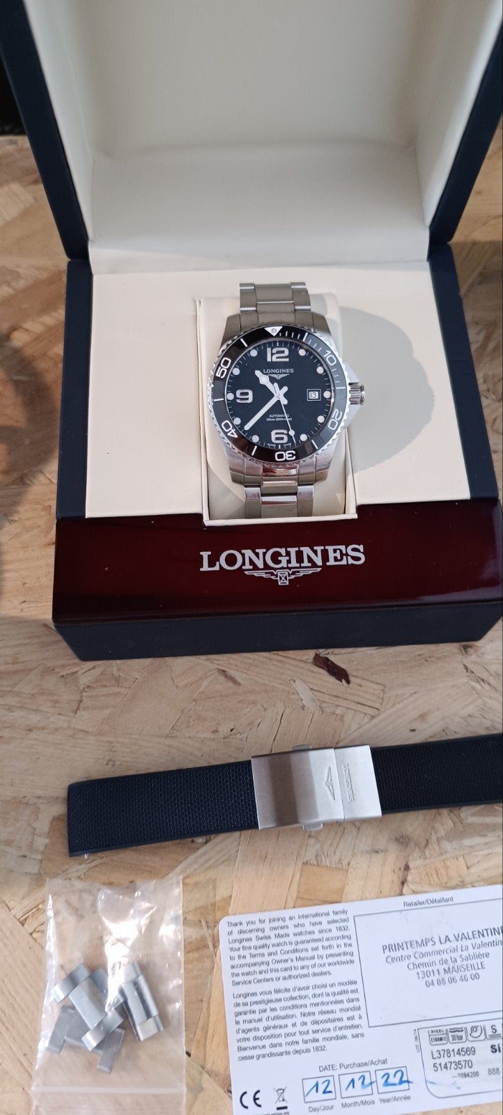 longines hydroconquest céramique 41, Enlèvement ou Envoi