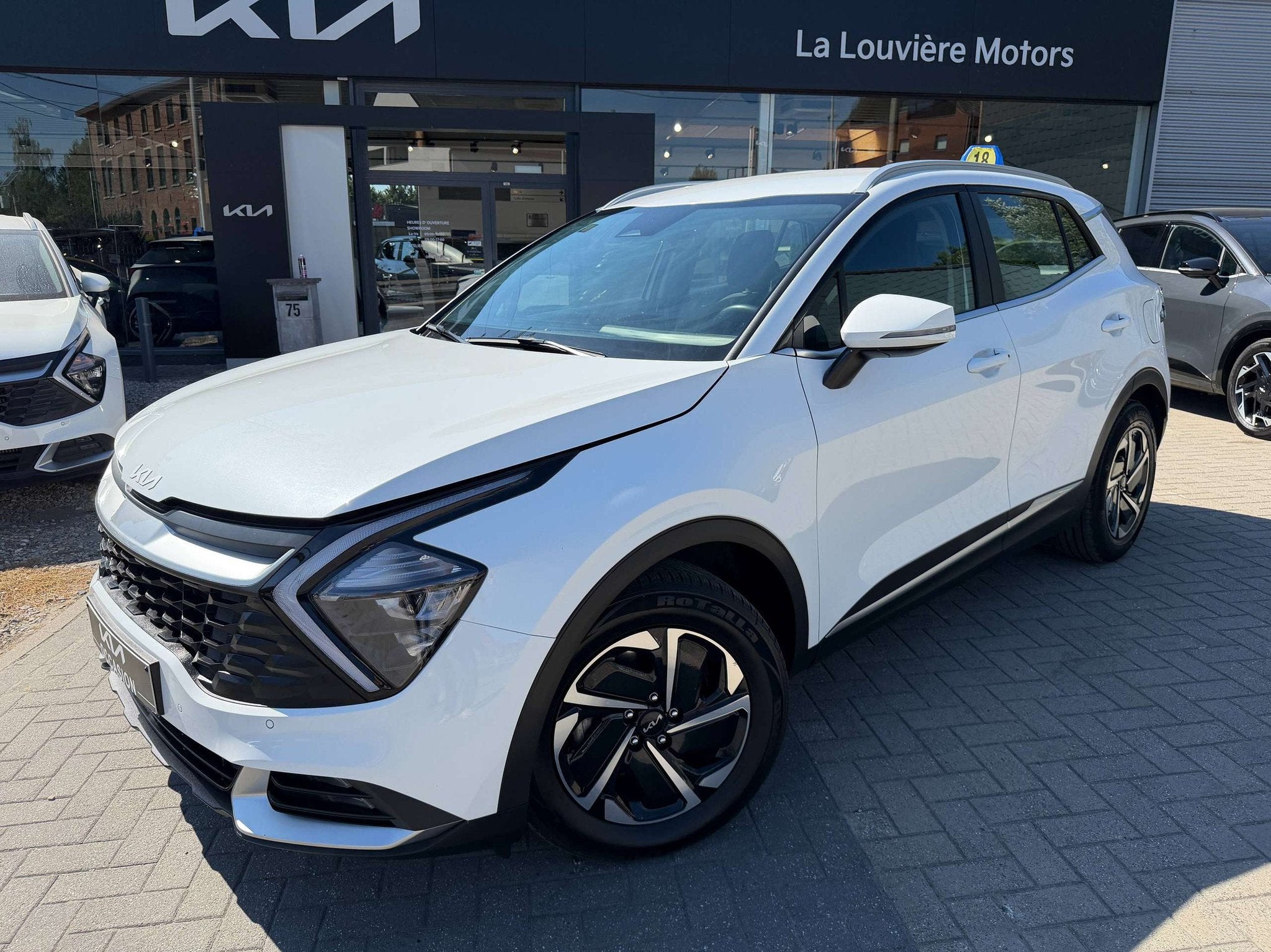 Kia Sportage Sportage 1.6 T-GDi Pulse * CLIM * NAVI * CAR-PL, Autos, Entreprise, Boîte manuelle, Noir, 152 g/km