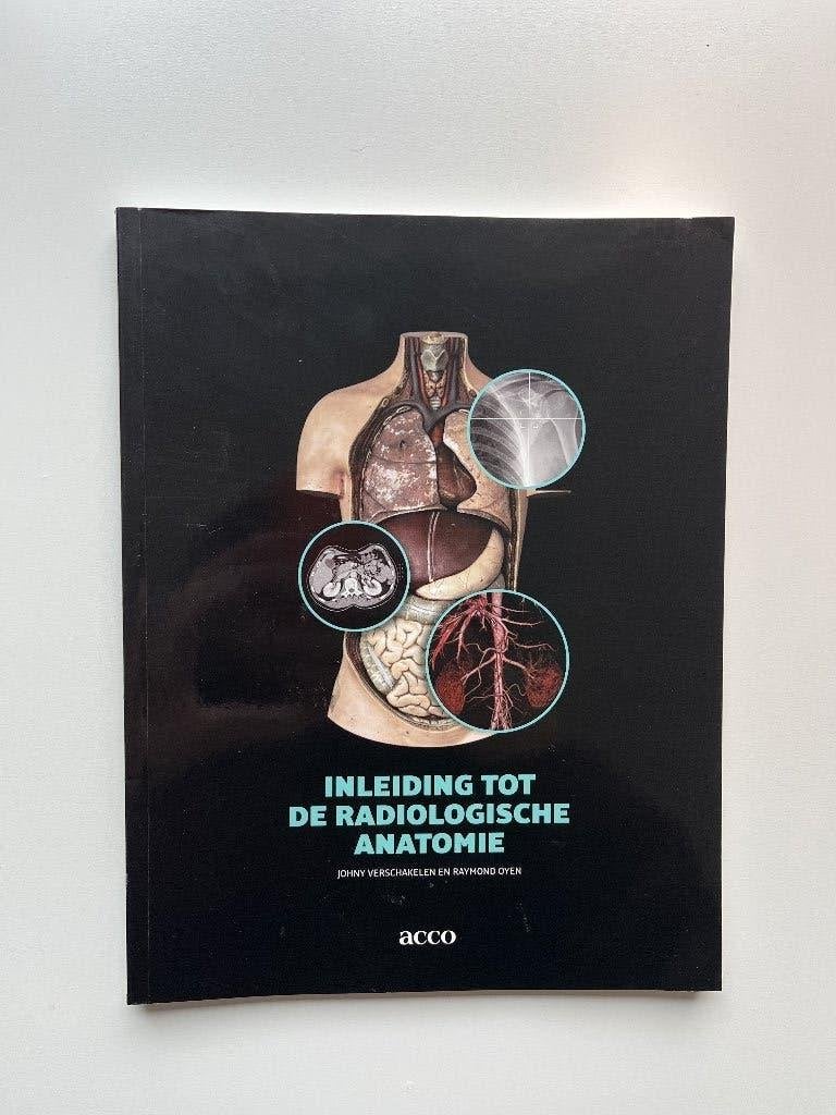 Inleiding tot de radiologische anatomie, Boeken, Ophalen, Nieuw, Hoger Onderwijs, Acco
