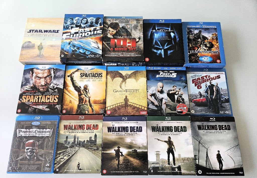 15 blu - ray boxen, Cd's en Dvd's, Blu-ray, Ophalen of Verzenden