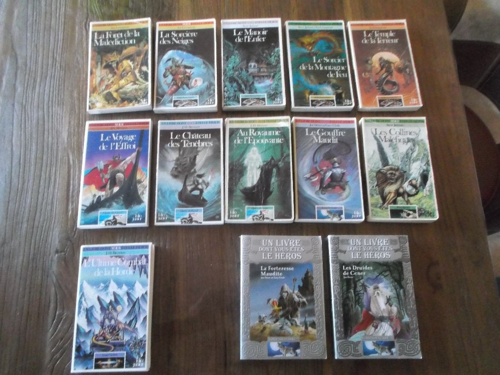 un livre dont vous êtes le héros LDVELH en lot ou à la pièce, Enlèvement ou Envoi, Utilisé