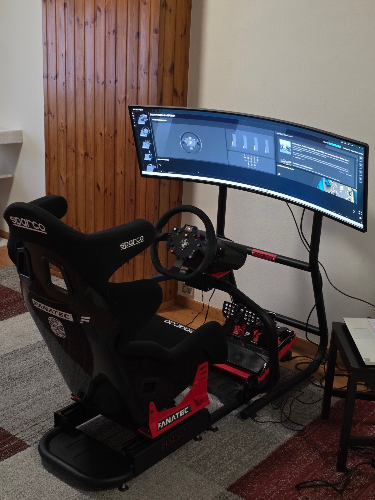 Setup SimRacing Fanatec !, Games en Spelcomputers, Spelcomputers | Overige Accessoires, Fanatec, Force feedback, PC