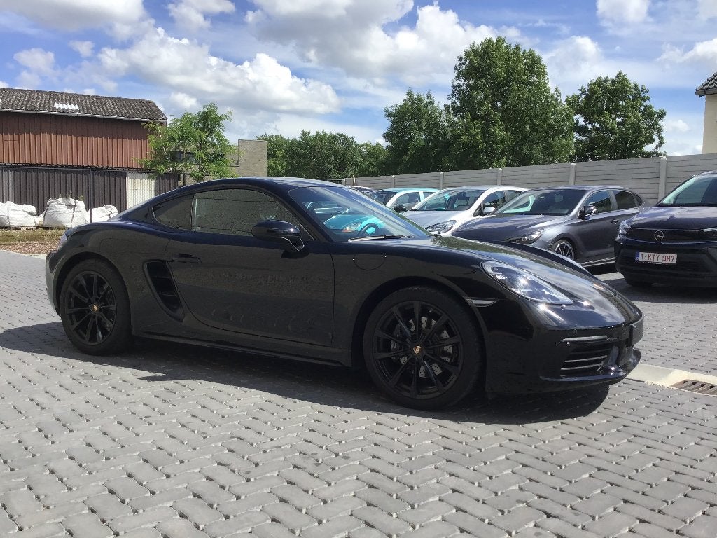 Porsche Cayman, Auto's, Euro 6, Handgeschakeld, 2000 cc, Zwart