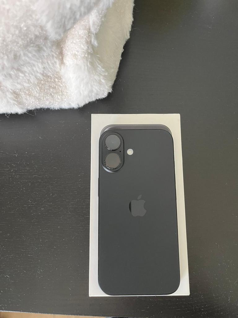 Apple Iphone 16, Telecommunicatie, Mobiele telefoons | Apple iPhone, Ophalen, 128 GB, Zwart, IPhone 16