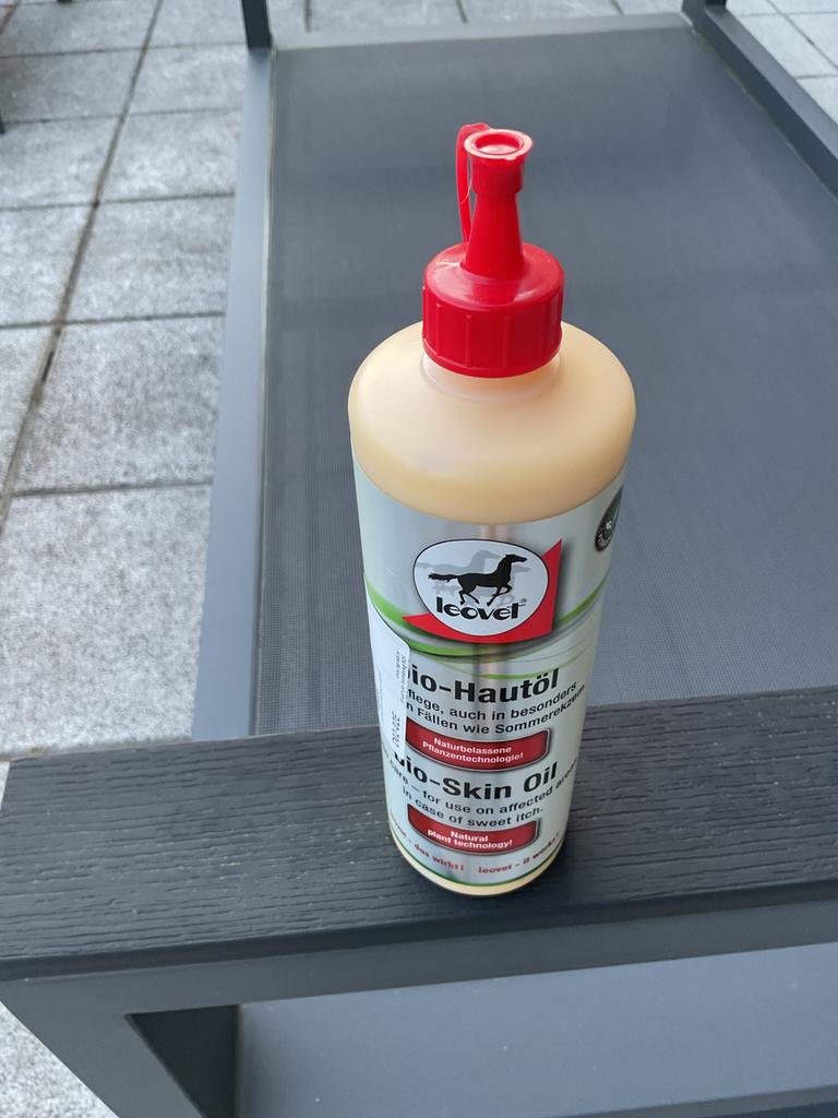 Leovet bio huidolie ONGEOPEND, Ophalen, Nieuw