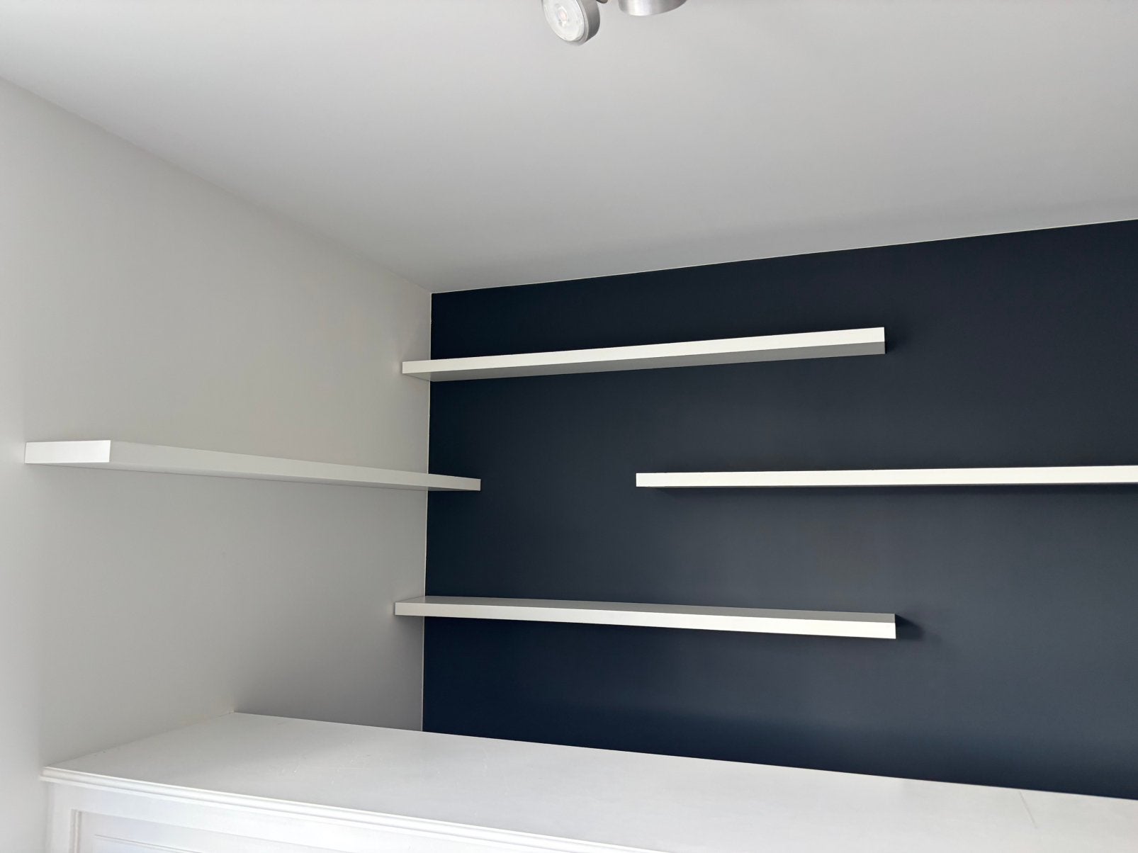 Wandplank - wit, Huis en Inrichting, Kasten | Overige, Ophalen, Gebruikt