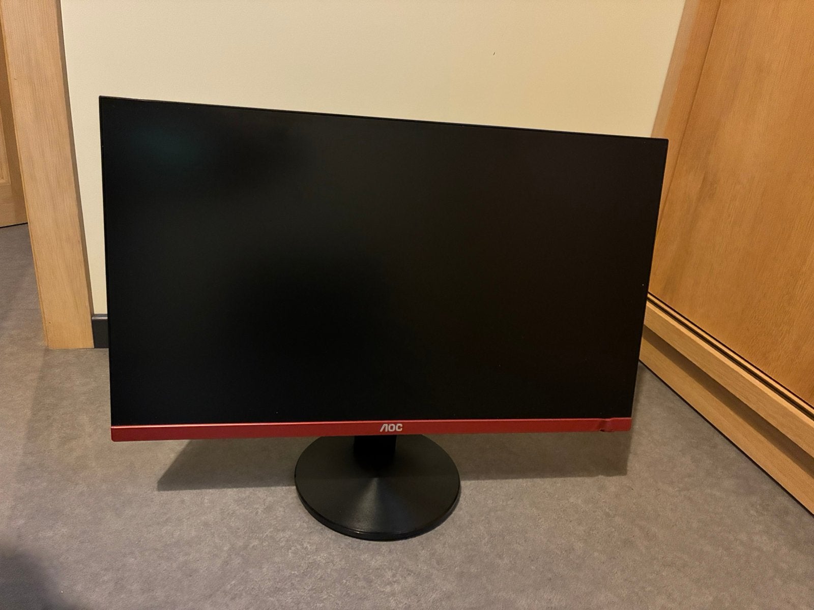 AOC 24,5” Full HD 75Hz Gaming Monitor, Gaming, DisplayPort, 1 à 2 ms, 61 à 100 Hz