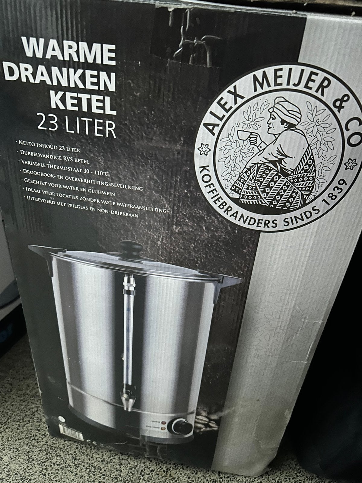 Warme drank ketel 23 l en 11 l, Ophalen, Gebruikt