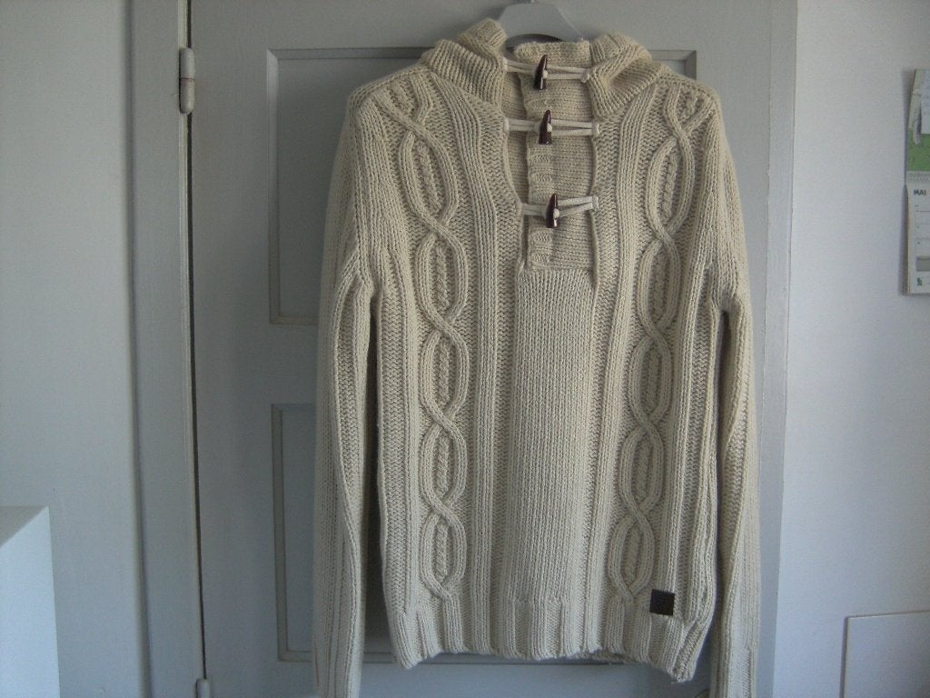 Pull en laine, Enlèvement, Comme neuf, Taille 52/54 (L), Blanc