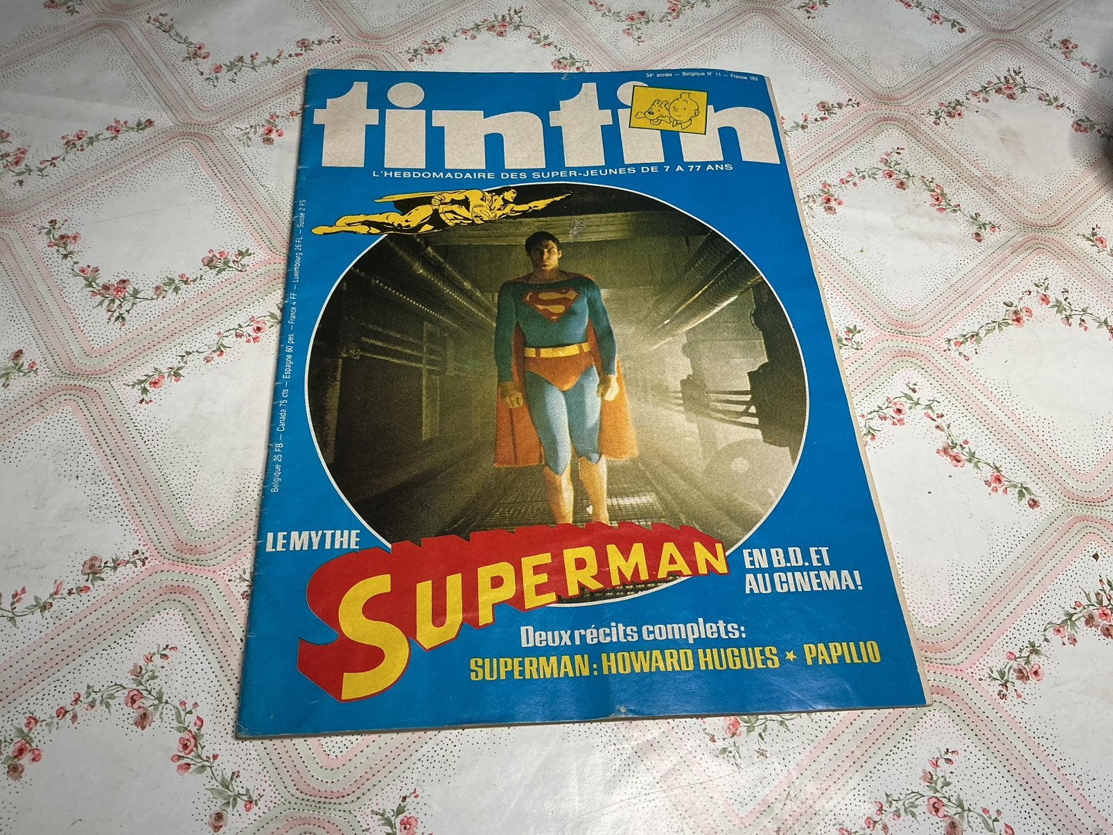 Tintin- hebdomadaire numéro 183 de 1979, Enlèvement ou Envoi
