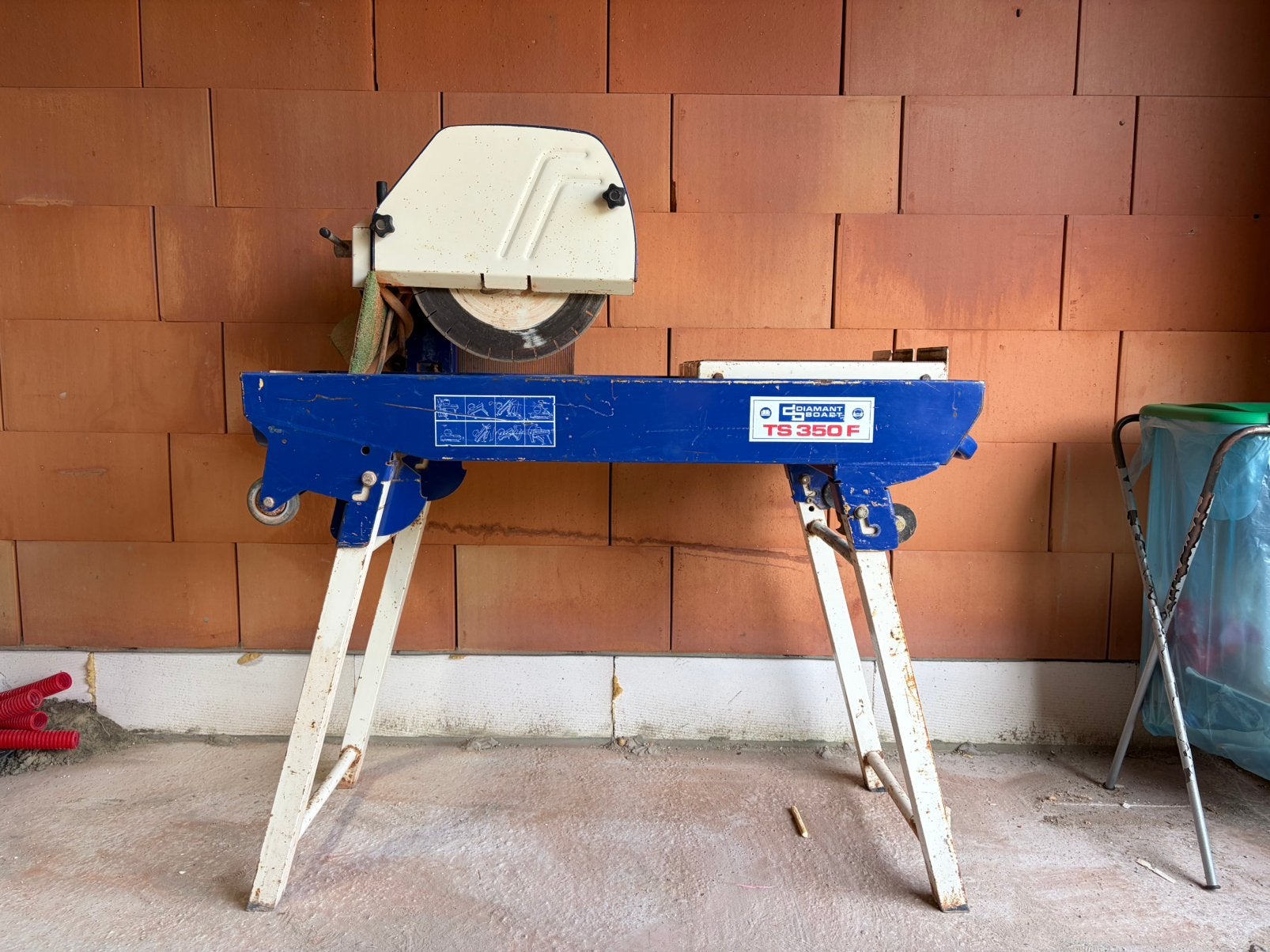 egelzaagmachine; Diamant Boart TS 350 F, Bricolage & Construction, Outillage | Scies mécaniques, Diamant Boart, 70 mm ou plus