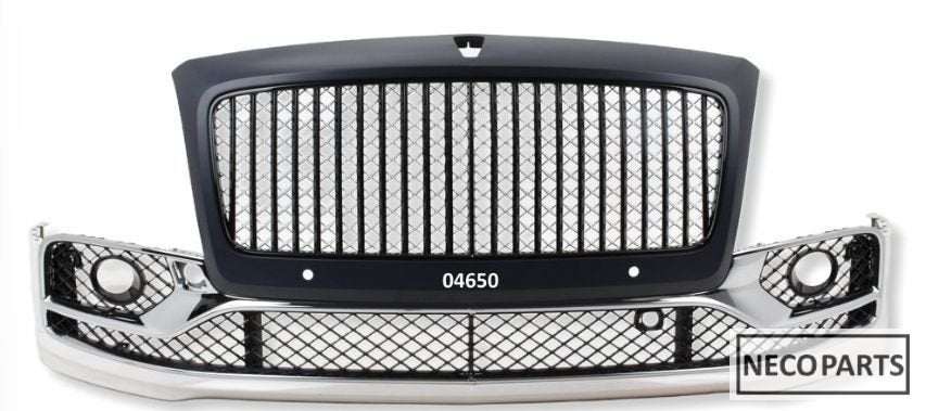 BENTLEY FLYING SPUR VOORBUMPER ORIGINEEL ALLES LEVERBAAR!!!, Gebruikt, -, Voor, -