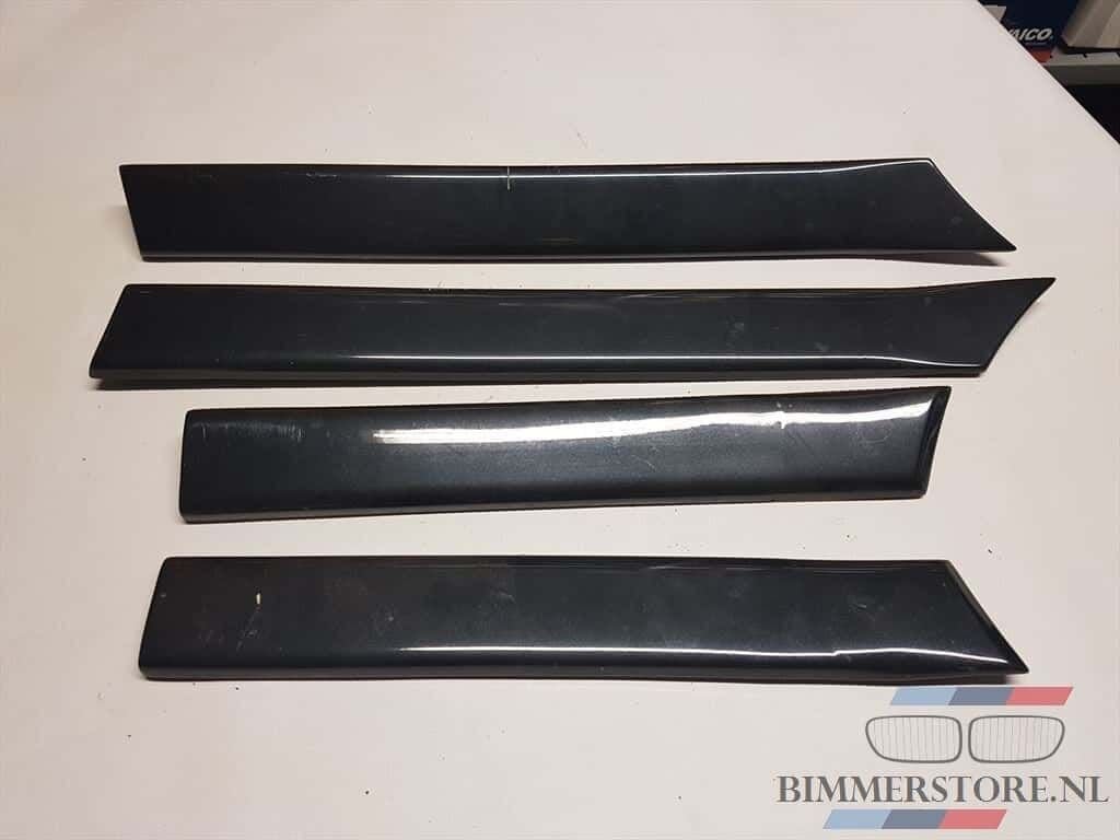 Zwarte deur spatbord lijsten BMW E36 coupe cabrio, -, Utilisé, -, Enlèvement ou Envoi